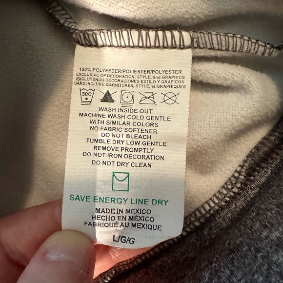 Green Bay Packers NFL Team Apparel Gray Hooded Sweatshirt - Picture 5 of 6